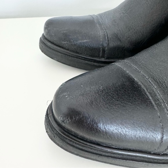 Miu Miu Black Calzature Bisonte Nero Boots  35 - Picture 9 of 15